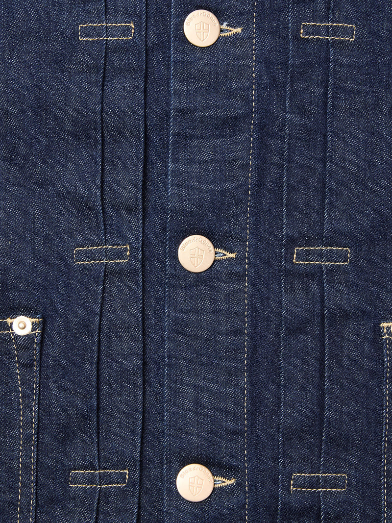 BGcosimo Trucker V2 Jacket - Dark Blue Denim