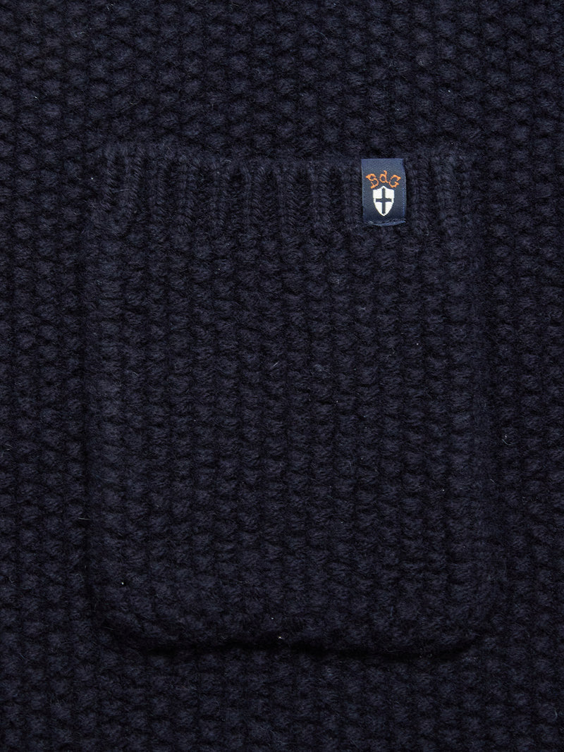 Aimone Knit Cardigan - Dark Navy