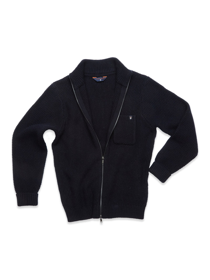 Aimone Knit Cardigan - Dark Navy