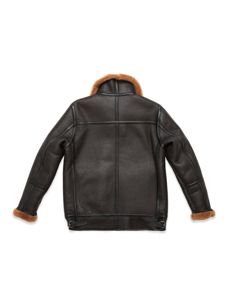 Aviator Jacket - Dark Brown