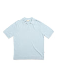 BGjohn Slubby Polo - Blue Fog