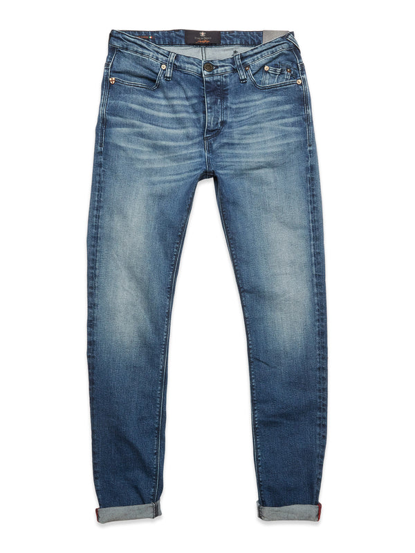 Repi Leco Mid Used Jeans - Mid Blue Denim