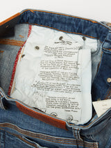 Repi Ricky Used Jeans - Dark Blue Denim