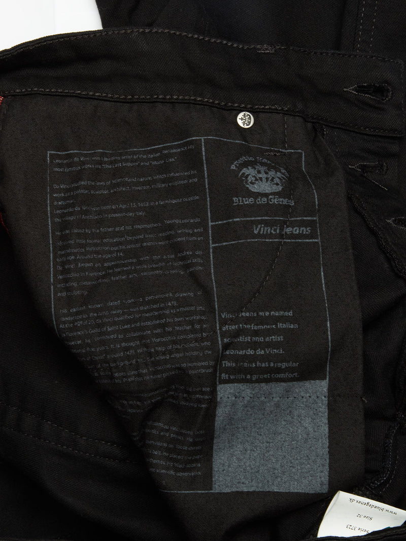 Vinci Stay Black Jeans - Black Denim