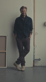 BGbarnaba  Iro Overshirt - Navy