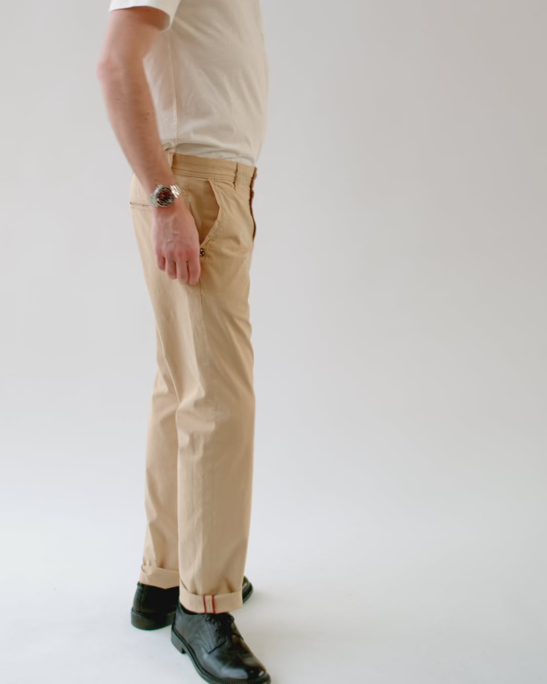 BGmenzo Vecchio Chino - Pale Khaki