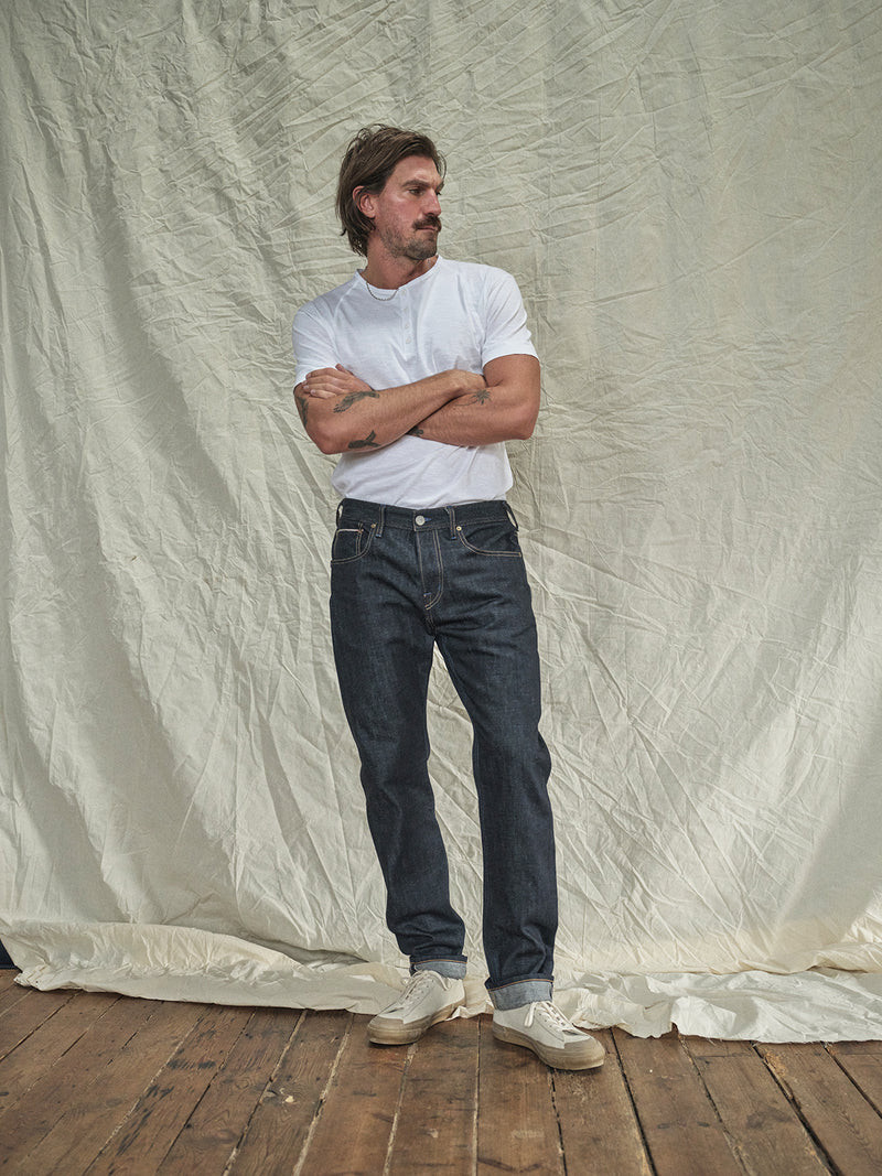 Giacomo Selvedge Jeans Raw Denim