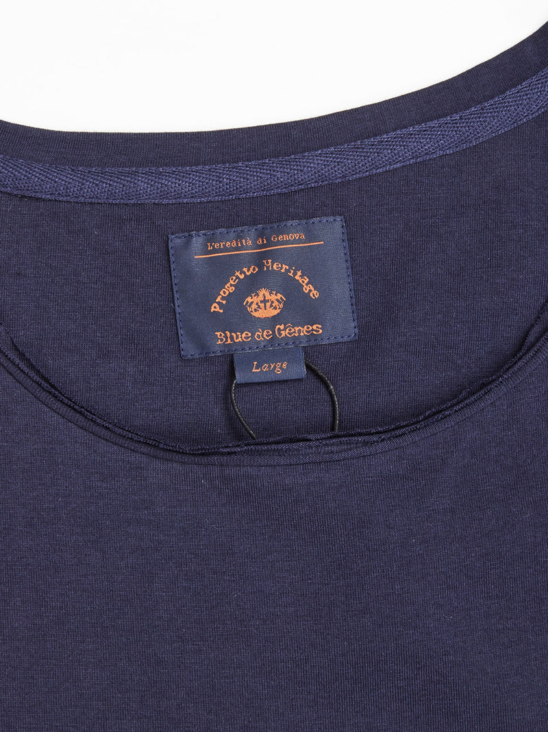 Sagi Nuovo T-shirt - Dark Navy – Blue de Gênes