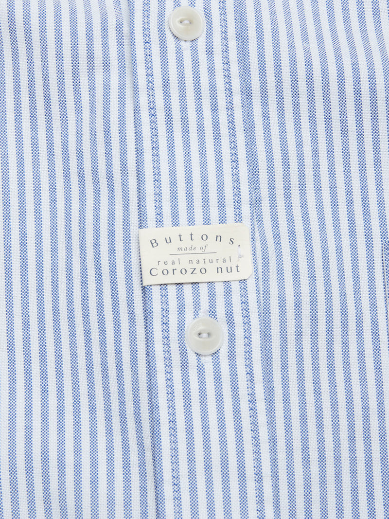 Sandro Oxford Shirt - Blue Stripe – Blue de Gênes