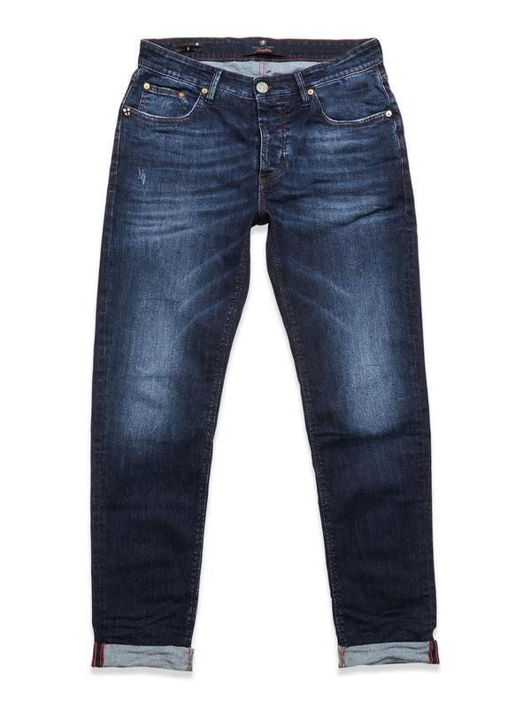 Vinci 3048 Jeans - Mid Blue Denim