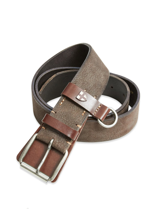 Clive Leather Belt - Dark Brown