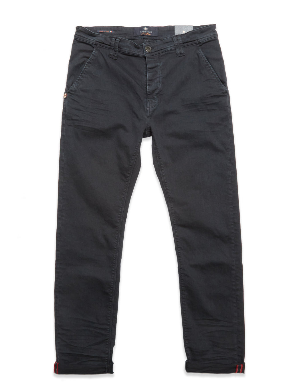 Paulo Pavia 1 Chino - Dark Navy – Blue de Gênes