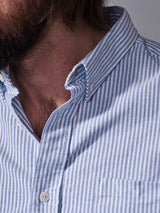 Sandro Oxford Blue Blue de Gênes - Stripe Shirt –